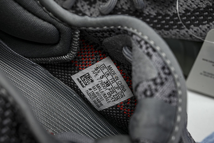 AH2203 YEEZY BOOST 350 V2 GREY/BOLD ORANGE/DARK SOLID GREY