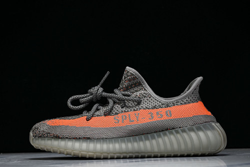 BB1826 YEEZY BOOST 350 V2 STEEPLE GRAY/BELUGA/SOLAR RED