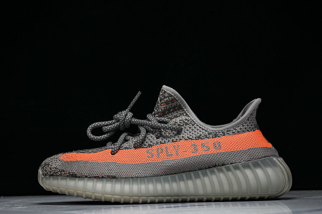 BB1826 YEEZY BOOST 350 V2 STEEPLE GRAY/BELUGA/SOLAR RED