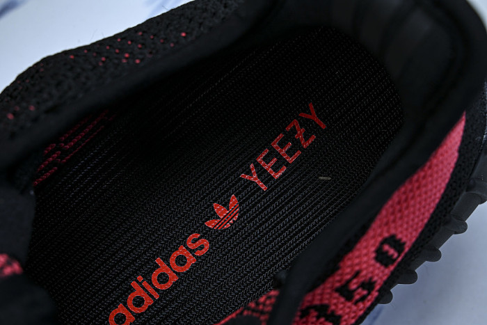 BY9612 YEEZY BOOST 350 V2 CORE BLACK/RED/CORE BLACK