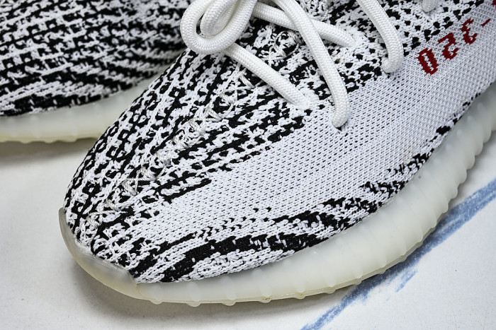CP9654 YEEZY BOOST 350 V2 WHITE/CORE BLACK/RED