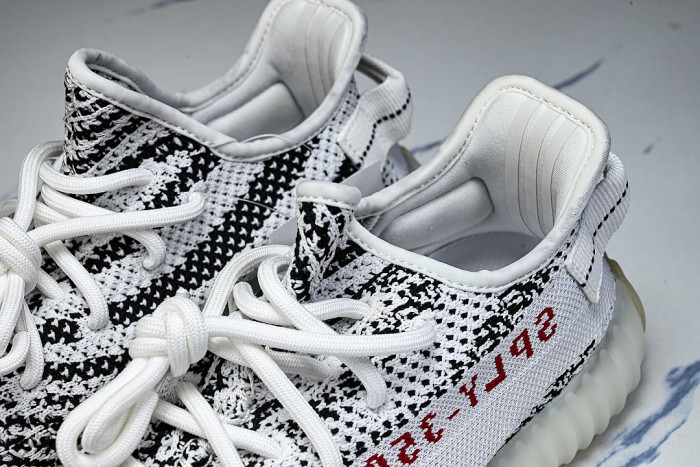CP9654 YEEZY BOOST 350 V2 WHITE/CORE BLACK/RED