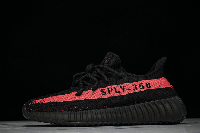 BY9612 YEEZY BOOST 350 V2 CORE BLACK/RED/CORE BLACK