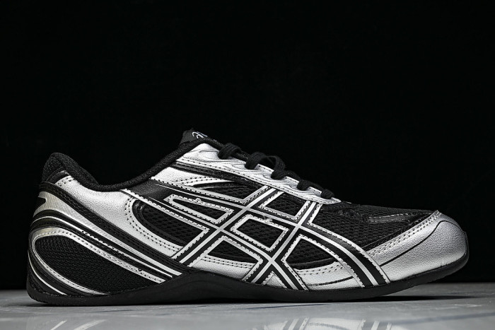 1203B126-001 GEL PHAI Z COMFORTABLE AND BREATHABLE DEXUN CASUAL LIFE SHOES SILVER/BLACK
