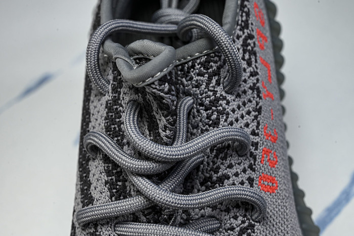 AH2203 YEEZY BOOST 350 V2 GREY/BOLD ORANGE/DARK SOLID GREY