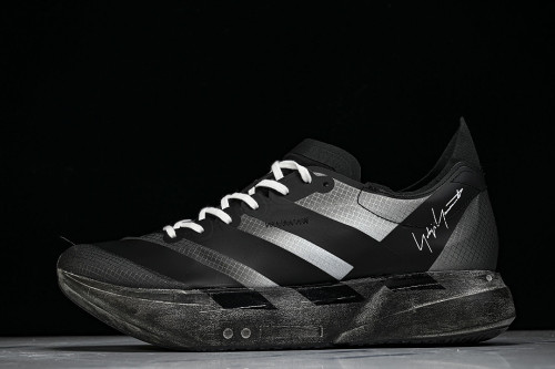 KI7128 Y-3 ADIOS PRO 4 BLACK/OFF WHITE/GREY FIVE