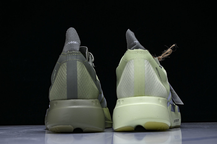 KH8441 ADIZERO ADIOS PRO 4 TENT GREEN/MATTE SILVER/MAGIC LIME
