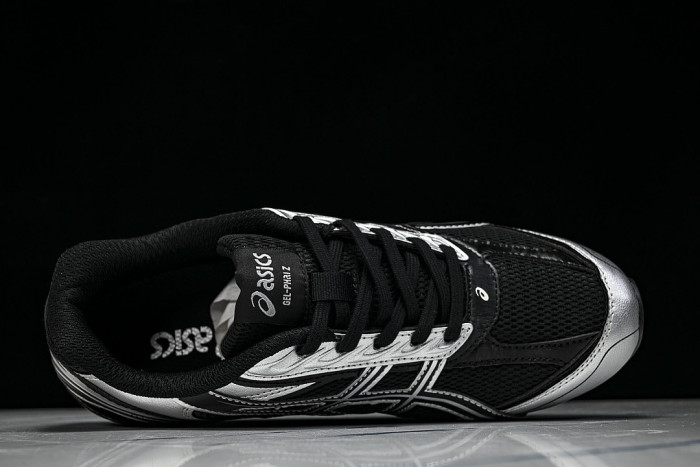 1203B126-001 GEL PHAI Z COMFORTABLE AND BREATHABLE DEXUN CASUAL LIFE SHOES SILVER/BLACK