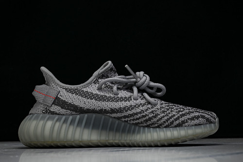 AH2203 YEEZY BOOST 350 V2 GREY/BOLD ORANGE/DARK SOLID GREY