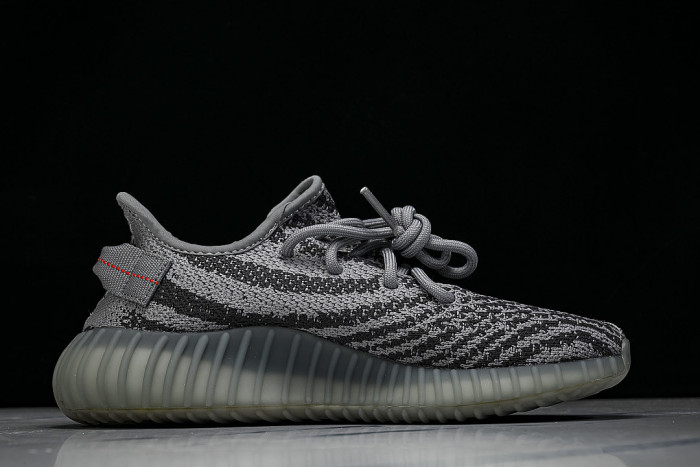 AH2203 YEEZY BOOST 350 V2 GREY/BOLD ORANGE/DARK SOLID GREY