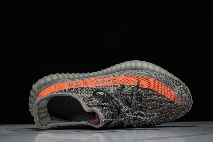 BB1826 YEEZY BOOST 350 V2 STEEPLE GRAY/BELUGA/SOLAR RED