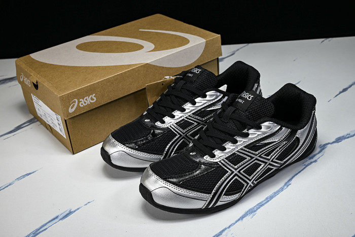 1203B126-001 GEL PHAI Z COMFORTABLE AND BREATHABLE DEXUN CASUAL LIFE SHOES SILVER/BLACK