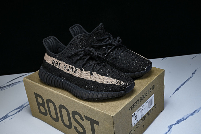 BY1605 YEEZY BOOST 350 V2 CORE BLACK/COPPER/CORE BLACK