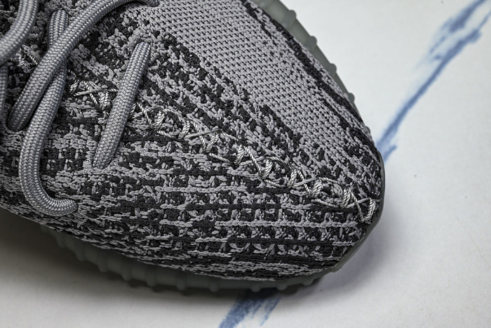AH2203 YEEZY BOOST 350 V2 GREY/BOLD ORANGE/DARK SOLID GREY