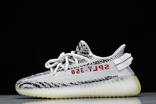 CP9654 YEEZY BOOST 350 V2 WHITE/CORE BLACK/RED