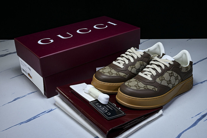 CHUNKY B MONOCHROME CARAMEL COLORED THICK SOLED CASUAL SNEAKERS COFFEE/BROWN