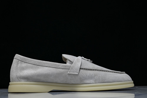 WOMEN'S CASUAL LOAFERS 26 NEW STYLE LIGHT GRAY/GREY