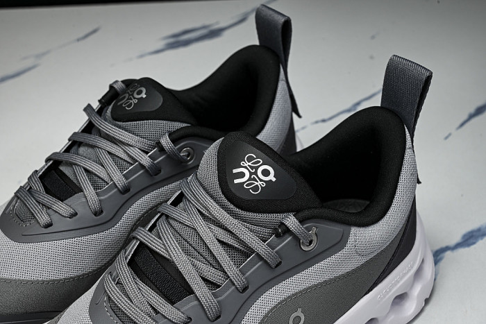 ON X THE SECOND GENERATION SERIES OF CASUAL RUNNING SHOES DARK GRAY/CONCRETE GREY