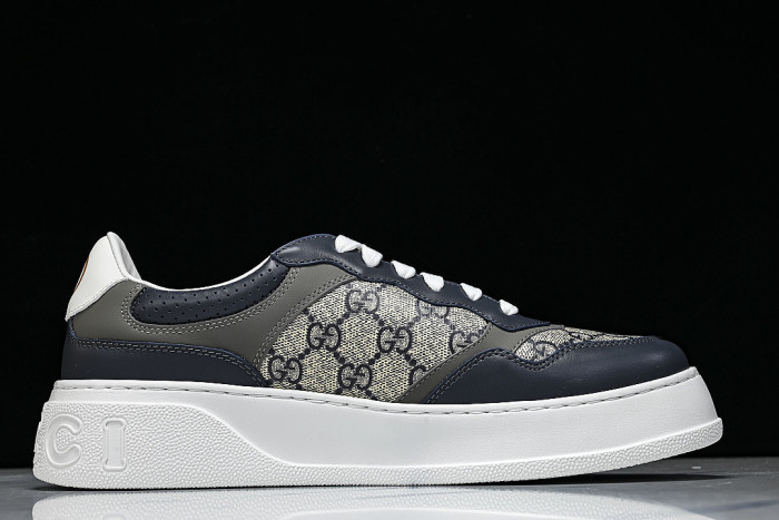 CHUNKY B MONOCHROME CARAMEL COLORED THICK SOLED CASUAL SNEAKERS BLACK/WHITE