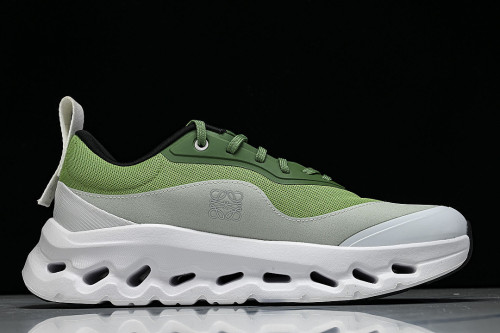 ON X THE SECOND GENERATION SERIES OF CASUAL RUNNING SHOES DARK GREEN/GREEN