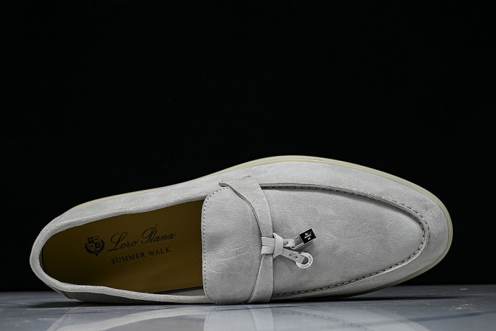 WOMEN'S CASUAL LOAFERS 26 NEW STYLE LIGHT GRAY/GREY