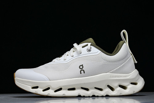 ON X THE SECOND GENERATION SERIES OF CASUAL RUNNING SHOES LIGHT GRAY/ARMY GREEN