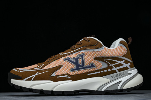 SPORTY CASUAL SHOES BROWN/ORANGE/GREY