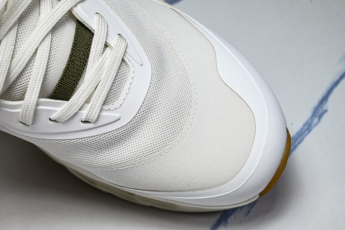 ON X THE SECOND GENERATION SERIES OF CASUAL RUNNING SHOES LIGHT GRAY/ARMY GREEN