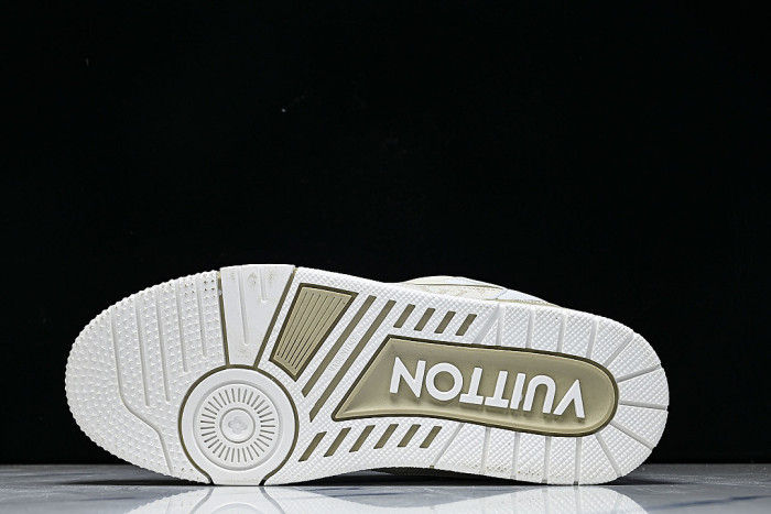 TRAINER COST EFFECTIVE MEN'S AND WOMEN'S SPORTS SHOES LIGHT WHEAT/WHITE