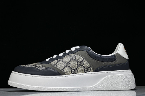 CHUNKY B MONOCHROME CARAMEL COLORED THICK SOLED CASUAL SNEAKERS BLACK/WHITE
