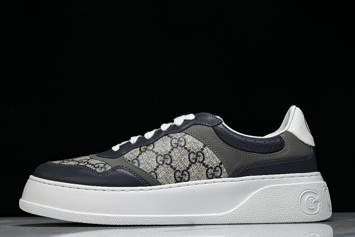 CHUNKY B MONOCHROME CARAMEL COLORED THICK SOLED CASUAL SNEAKERS BLACK/WHITE