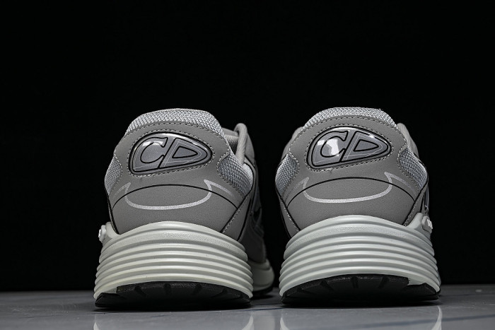 MEN'S BREATHABLE CASUAL THICK SOLED B30 LACE UP RUNNING SHOES 2026 NEW STYLE DARK GRAY/GREY