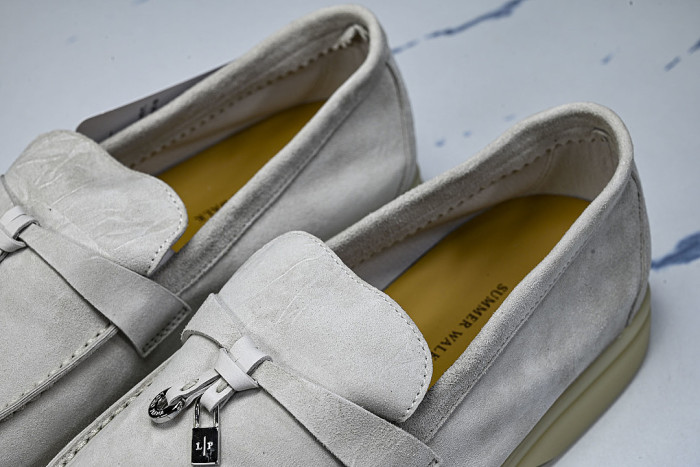 WOMEN'S CASUAL LOAFERS 26 NEW STYLE LIGHT GRAY/GREY