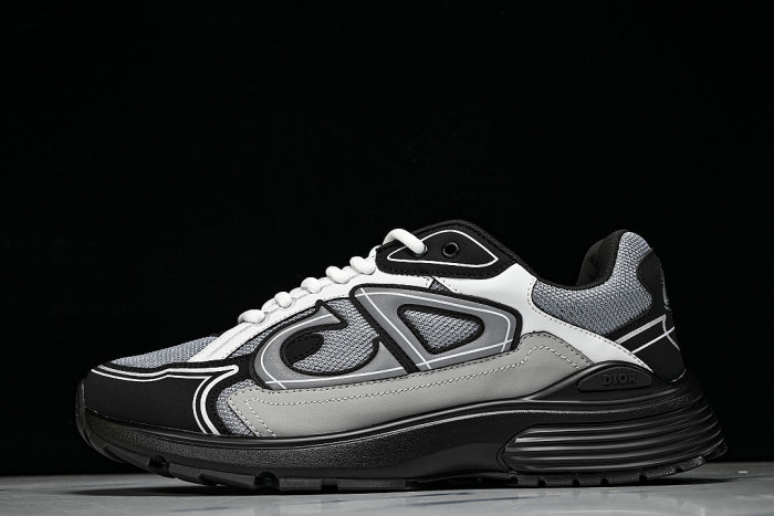 MEN'S BREATHABLE CASUAL THICK SOLED B30 LACE UP RUNNING SHOES 2026 NEW STYLE DARK GRAY/GREY