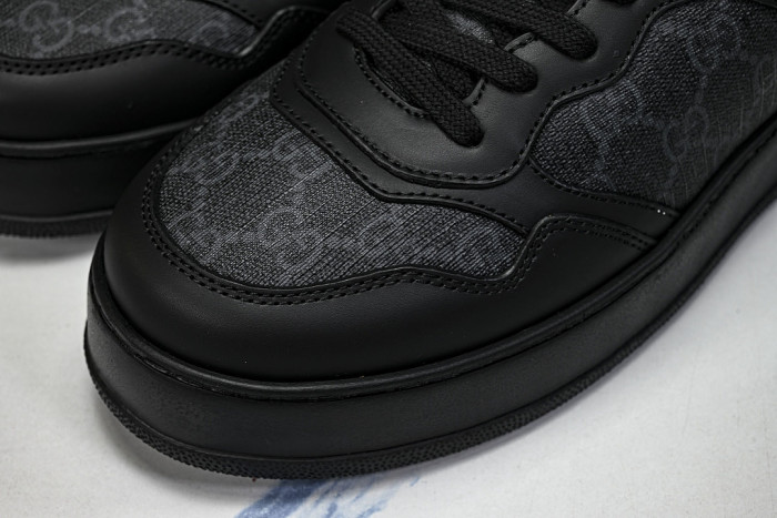 CHUNKY B MONOCHROME CARAMEL COLORED THICK SOLED CASUAL SNEAKERS BLACK/INKINESS