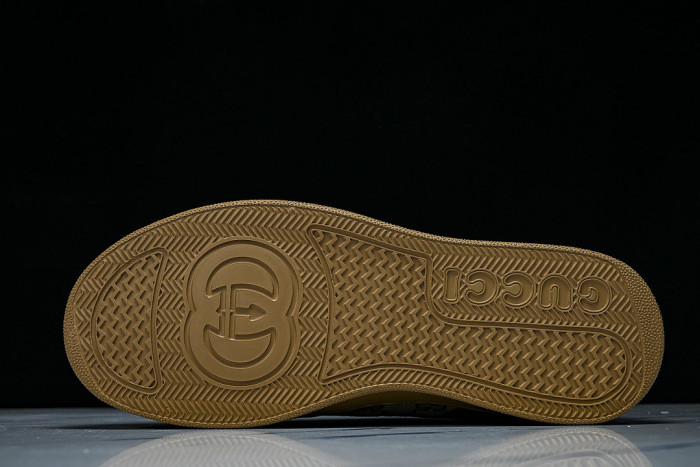 CHUNKY B MONOCHROME CARAMEL COLORED THICK SOLED CASUAL SNEAKERS COFFEE/BROWN