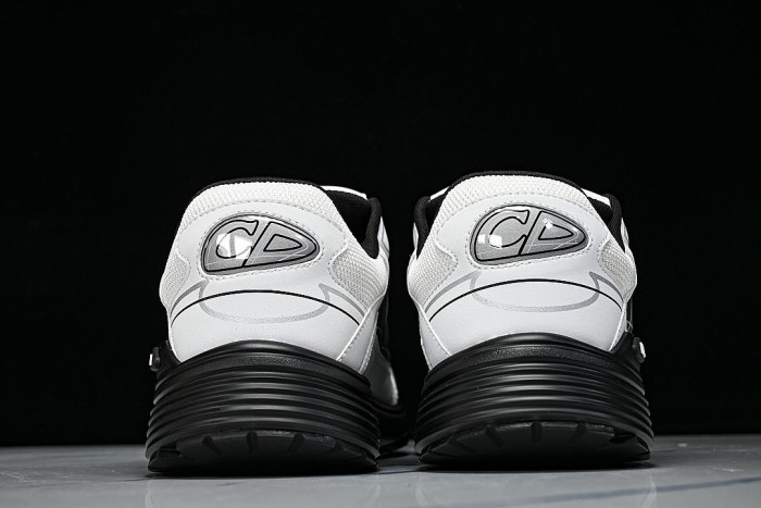 MEN'S BREATHABLE CASUAL THICK SOLED B30 LACE UP RUNNING SHOES 2026 NEW STYLE WHITE/BLACK