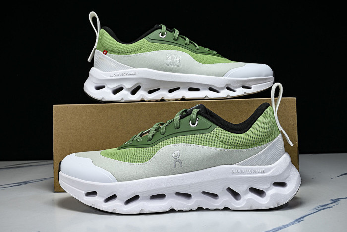 ON X THE SECOND GENERATION SERIES OF CASUAL RUNNING SHOES DARK GREEN/GREEN
