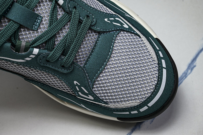 SPORTY CASUAL SHOES GREEN/GREEN