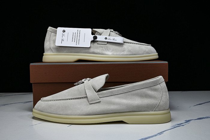 WOMEN'S CASUAL LOAFERS 26 NEW STYLE LIGHT GRAY/GREY