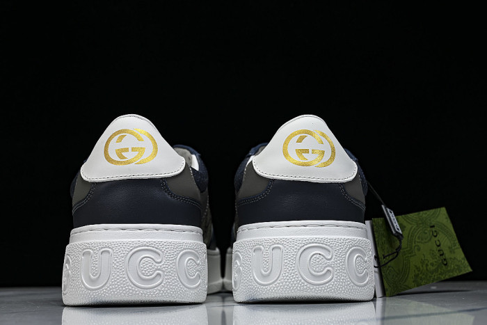 CHUNKY B MONOCHROME CARAMEL COLORED THICK SOLED CASUAL SNEAKERS BLACK/WHITE