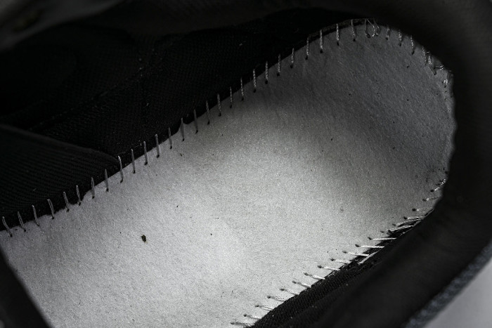 LOW-TOP THICK-SOLED SPORTS CASUAL SHOES BLACK/GREY