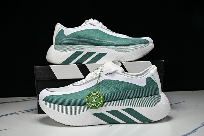 KI1912 HYPER BOOST EDGE CLOUD WHITE/EQT GREEN/ZERO METALLIC