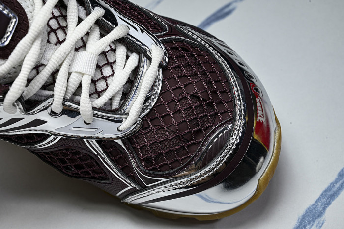 THICK-SOLED BREATHABLE MESH CASUAL SPORTS SHOES WINE RED/BLACK