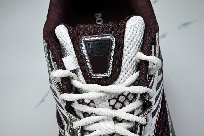 THICK-SOLED BREATHABLE MESH CASUAL SPORTS SHOES WINE RED/BLACK