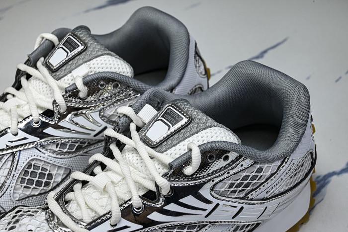 THICK-SOLED BREATHABLE MESH CASUAL SPORTS SHOES GREY/GREY/GREY