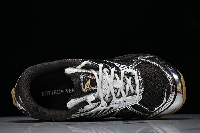 THICK-SOLED BREATHABLE MESH CASUAL SPORTS SHOES BLACK/BLACK/BLACK