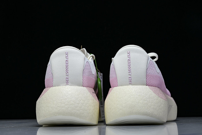 KJ0392 HYPERBOOST EDGE OFF WHITE/CLEAR PINK/CLEAR PINK