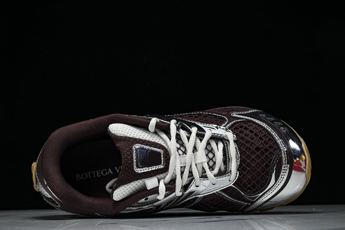 THICK-SOLED BREATHABLE MESH CASUAL SPORTS SHOES WINE RED/BLACK