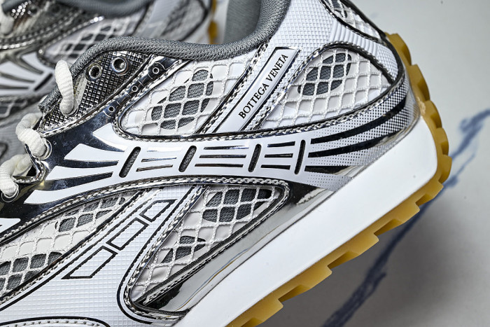 THICK-SOLED BREATHABLE MESH CASUAL SPORTS SHOES GREY/GREY/GREY